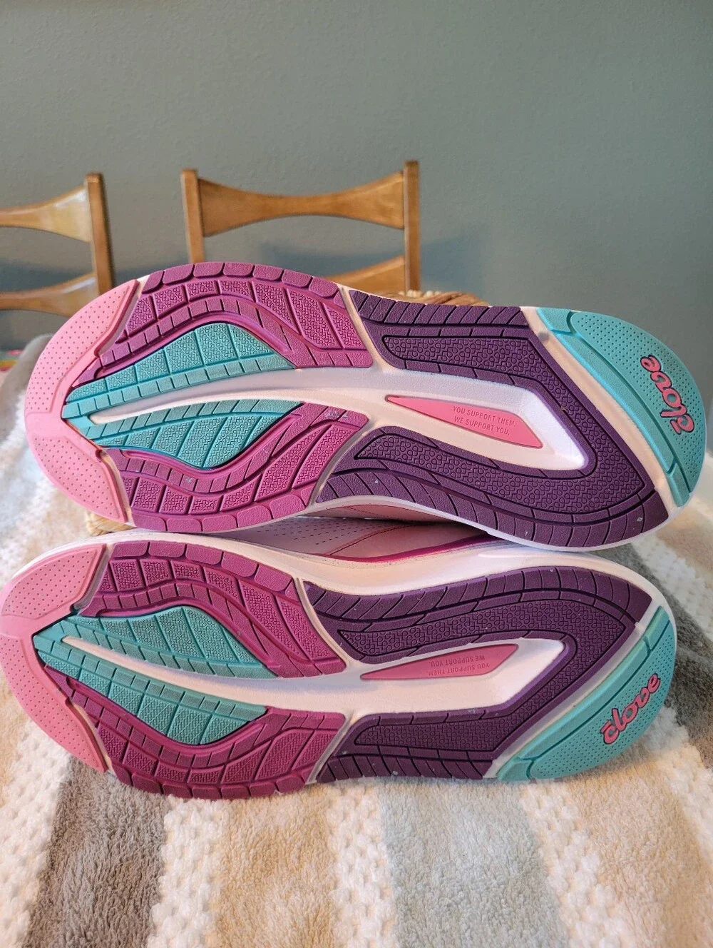 Clove Forte Sneakers Shoes Light Pink / Violet / White Women's 12.5 / Men's 11